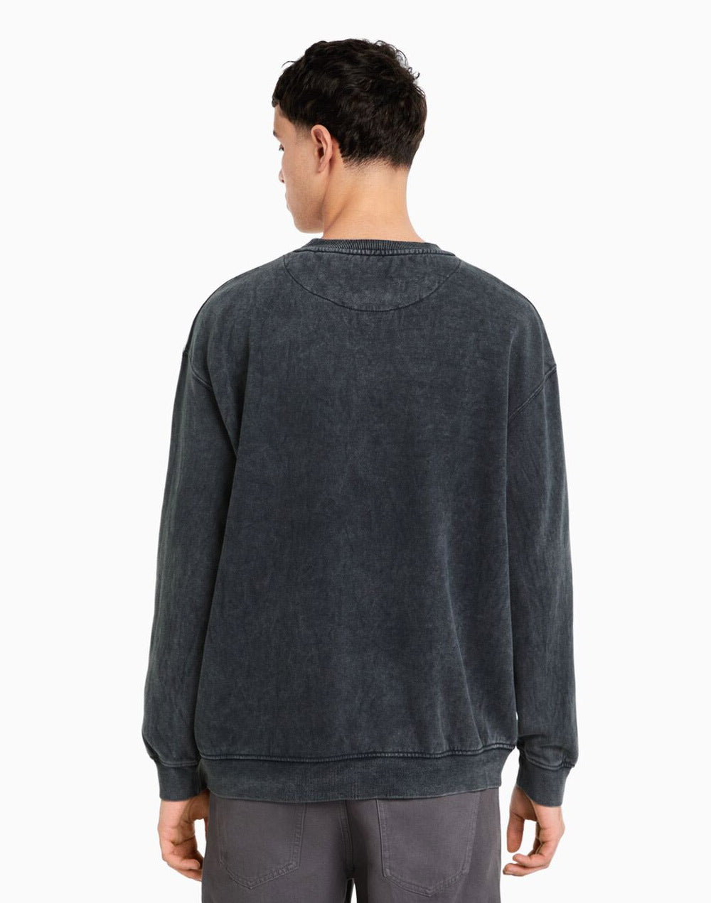 Retro Label Bear Mask Sweatshirt